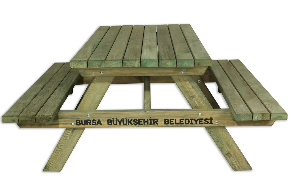 Ahşap Piknik Masası